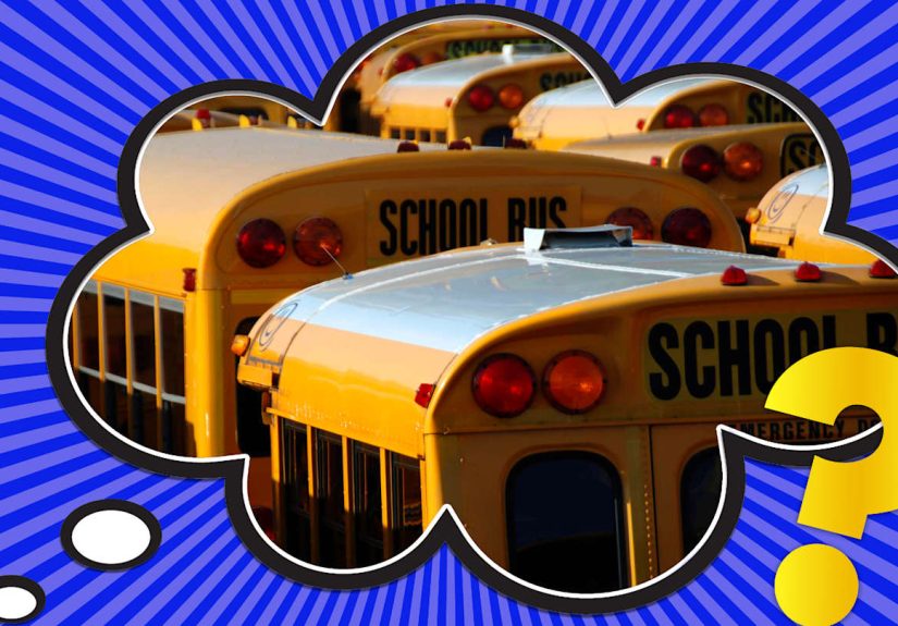 Why Do Some School Buses Have White Roofs?