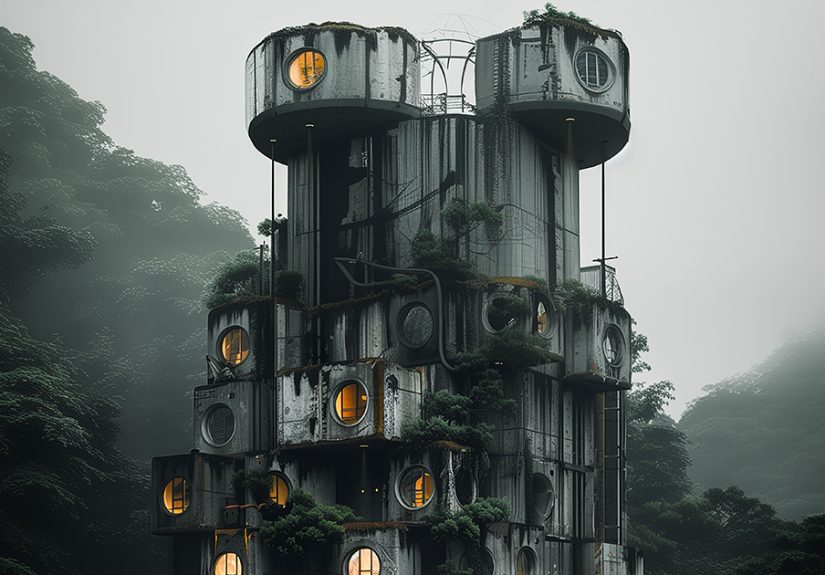 With The Help Of AI, I Tried To Breathe Life Into Abandoned Spaces (14 Pics)